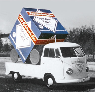 1955/56: Large-scale promotion for the national market launch